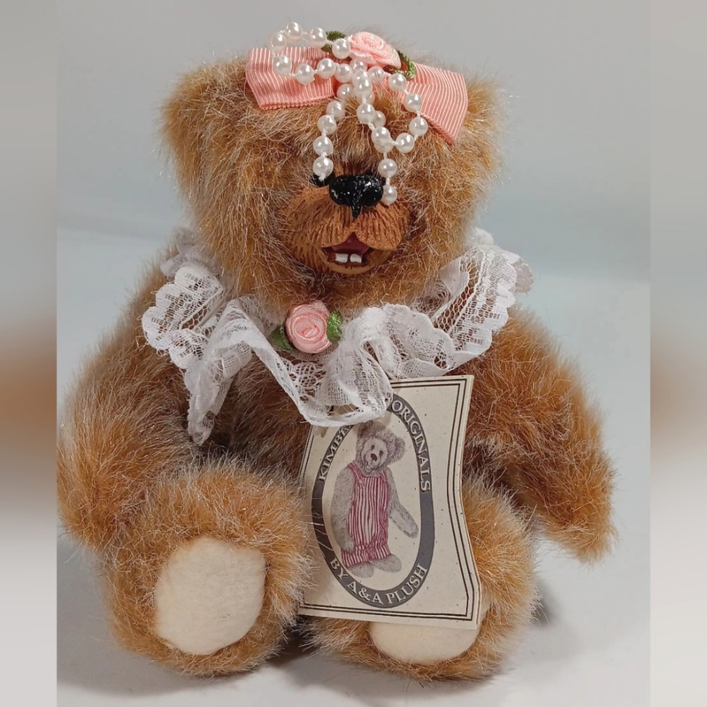 Kimbearley's Original Plush Bear "Mini Stella"